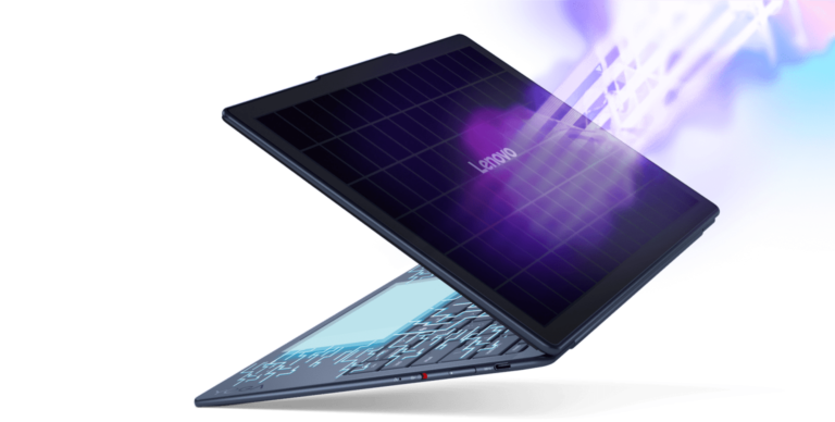 Lenovo Announces Solar-Powered Concept Laptop