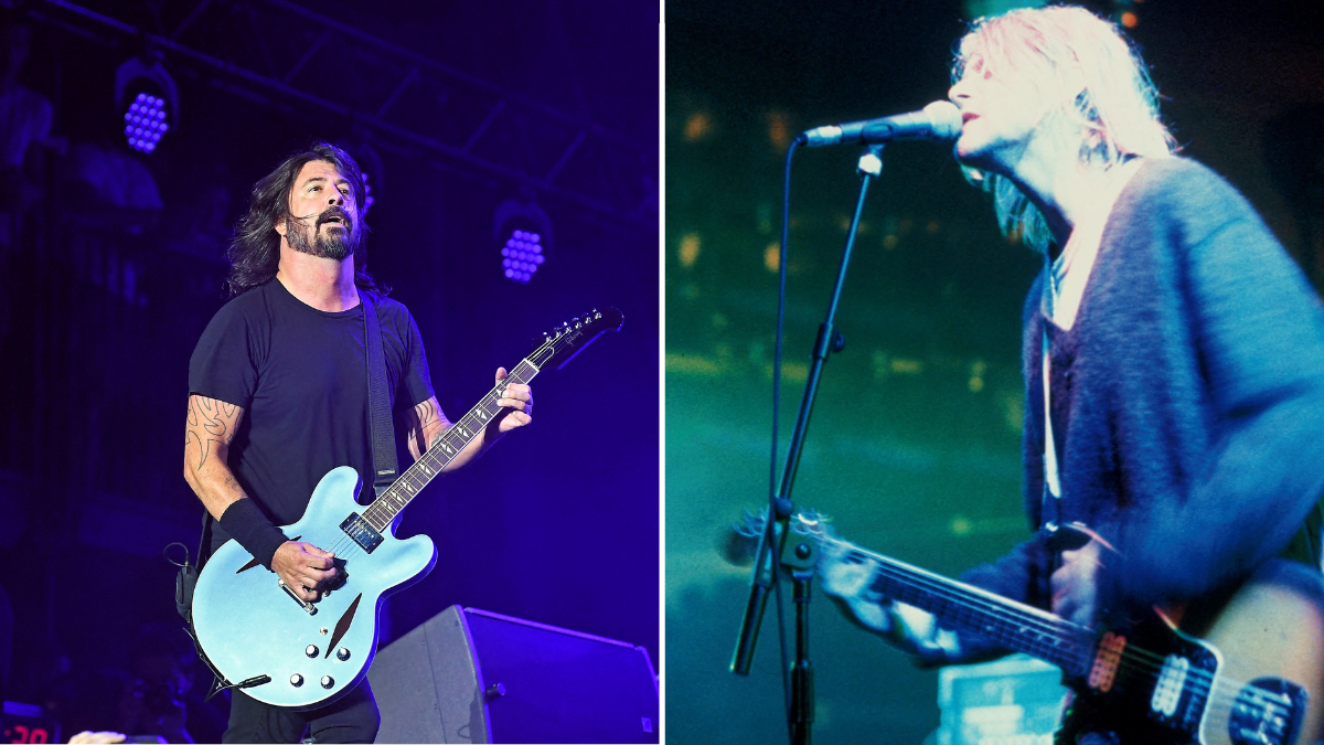 Kurt Cobain and Dave Grohl