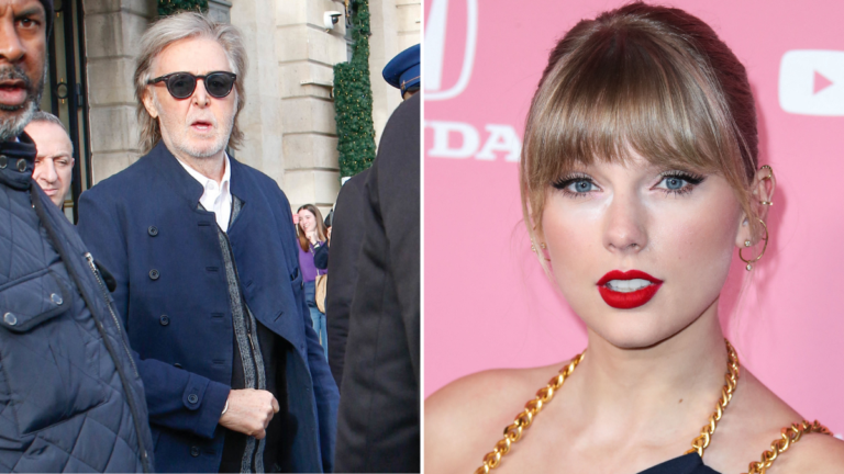 Paul McCartney performs Beatles song for first time since 1964 at Taylor Swift’s wedding