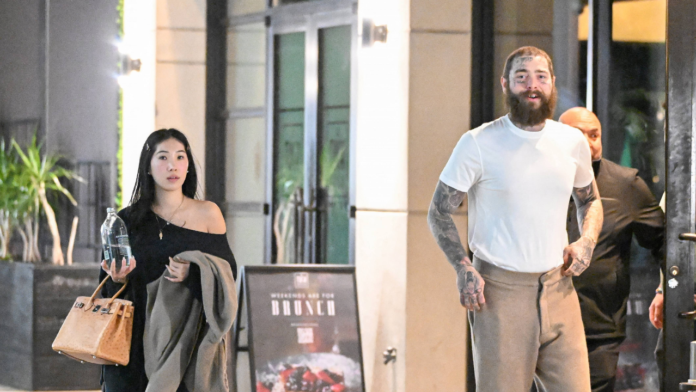 Post Malone and Christy Lee