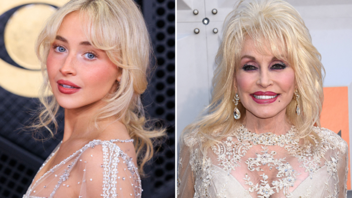 Sabrina Carpenter and Dolly Parton